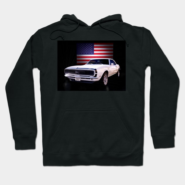 American Muscle 68 Camaro Hoodie by Burtney